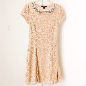 Forever 21 Pearl Collar Dress